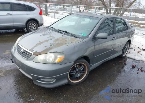 2006 Toyota Corolla S from USA, damaged, VIN 1NXBR32E86Z700449